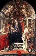 LIPPI, Filippino Signoria Altarpiece (Pala degli Otto) sg china oil painting reproduction